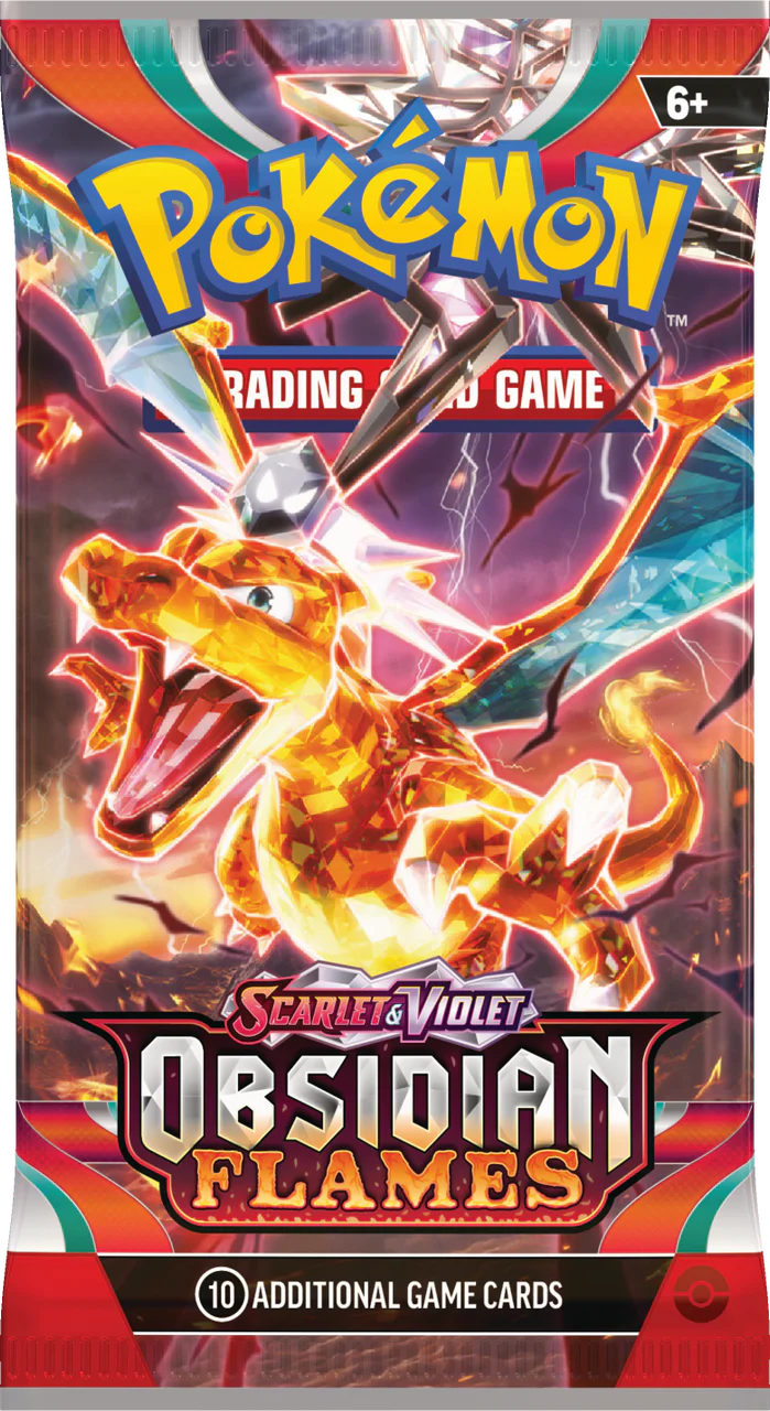 Scarlet And Violet Obsidian Flames Booster Pack