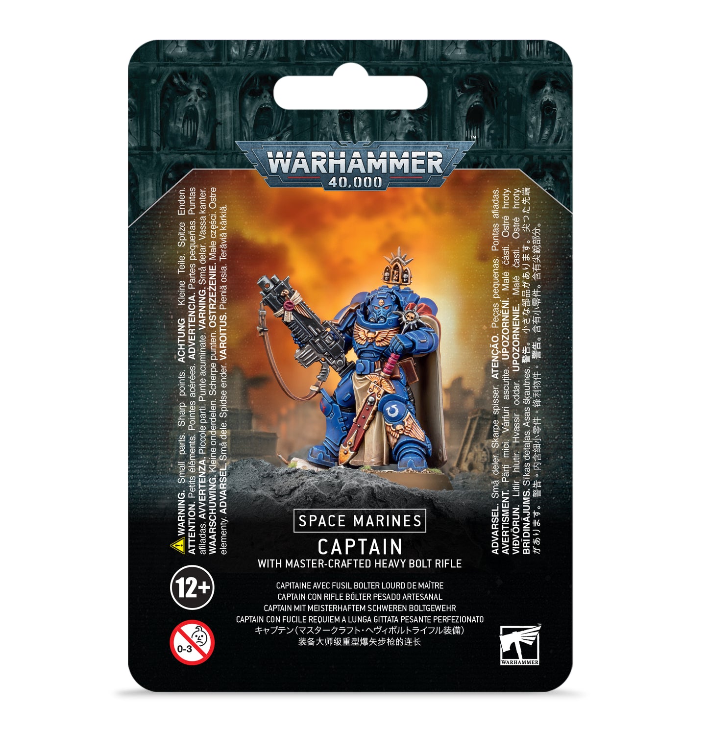 Space Marine Captain With Master-Crafted Bolt Rifle