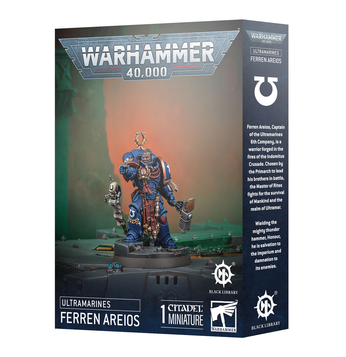 Black Library Ultramarine Captain Ferren Areios