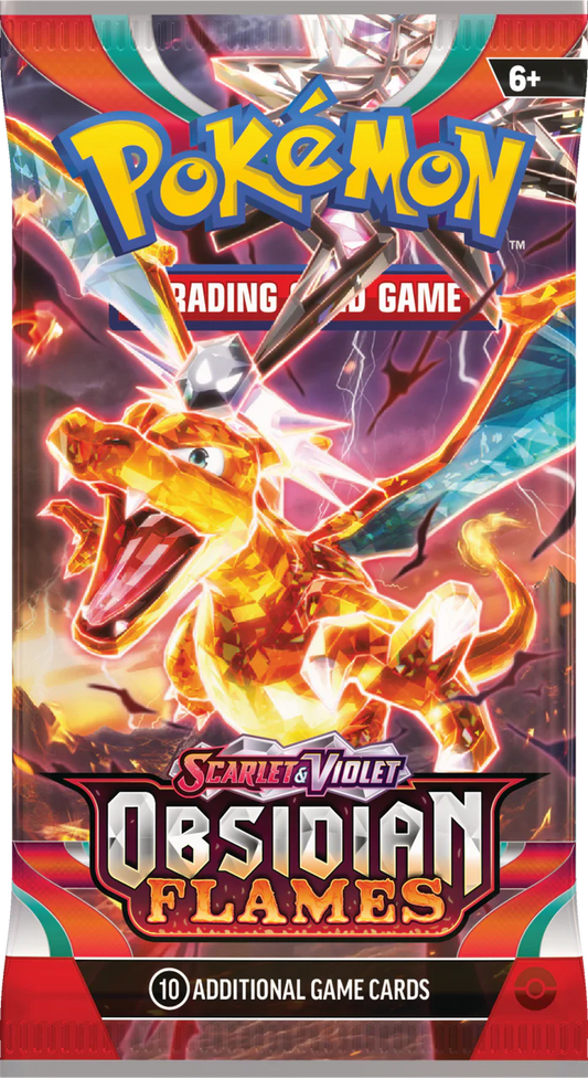 Scarlet And Violet Obsidian Flames Booster Pack