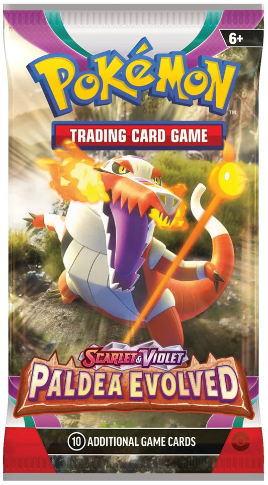 Pokemon Tcg Scarlet & Violet 2 Paldea Evolved Booster Pack