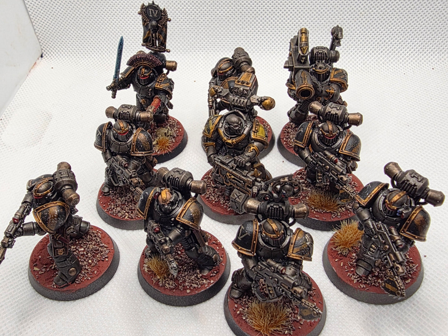 Horus Heresy Iron Warrior Squad