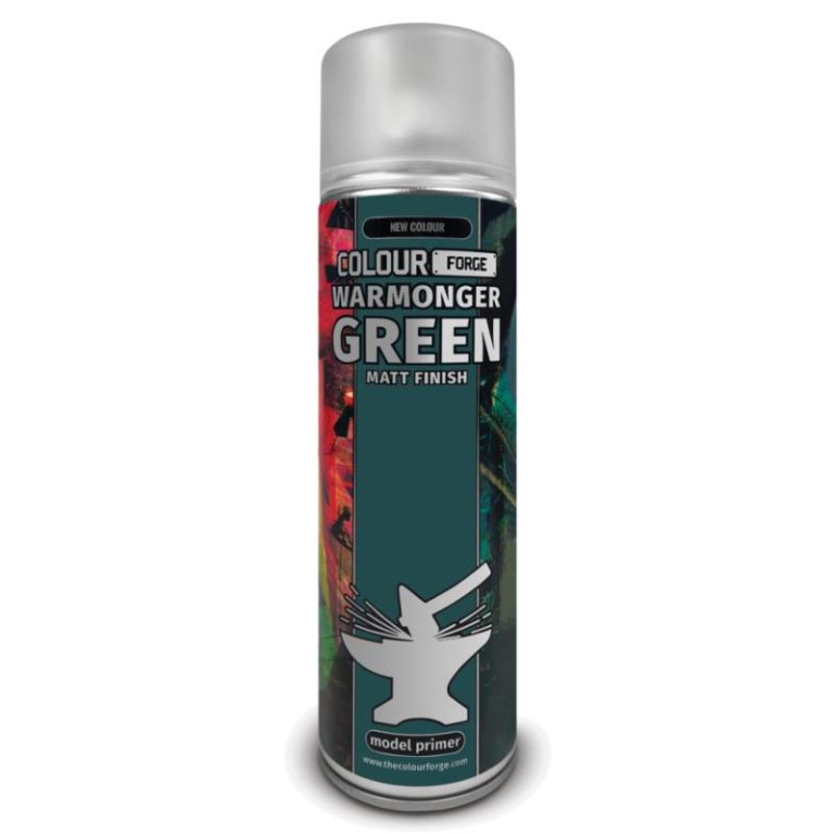 Colour Forge Spray: Warmonger Green (500ml)