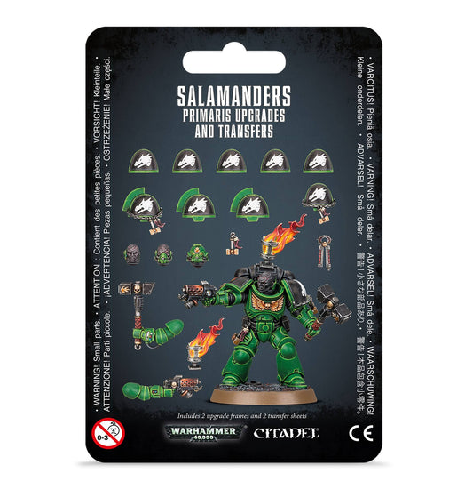 Salamanders Primaris Upgrades & Transfrs