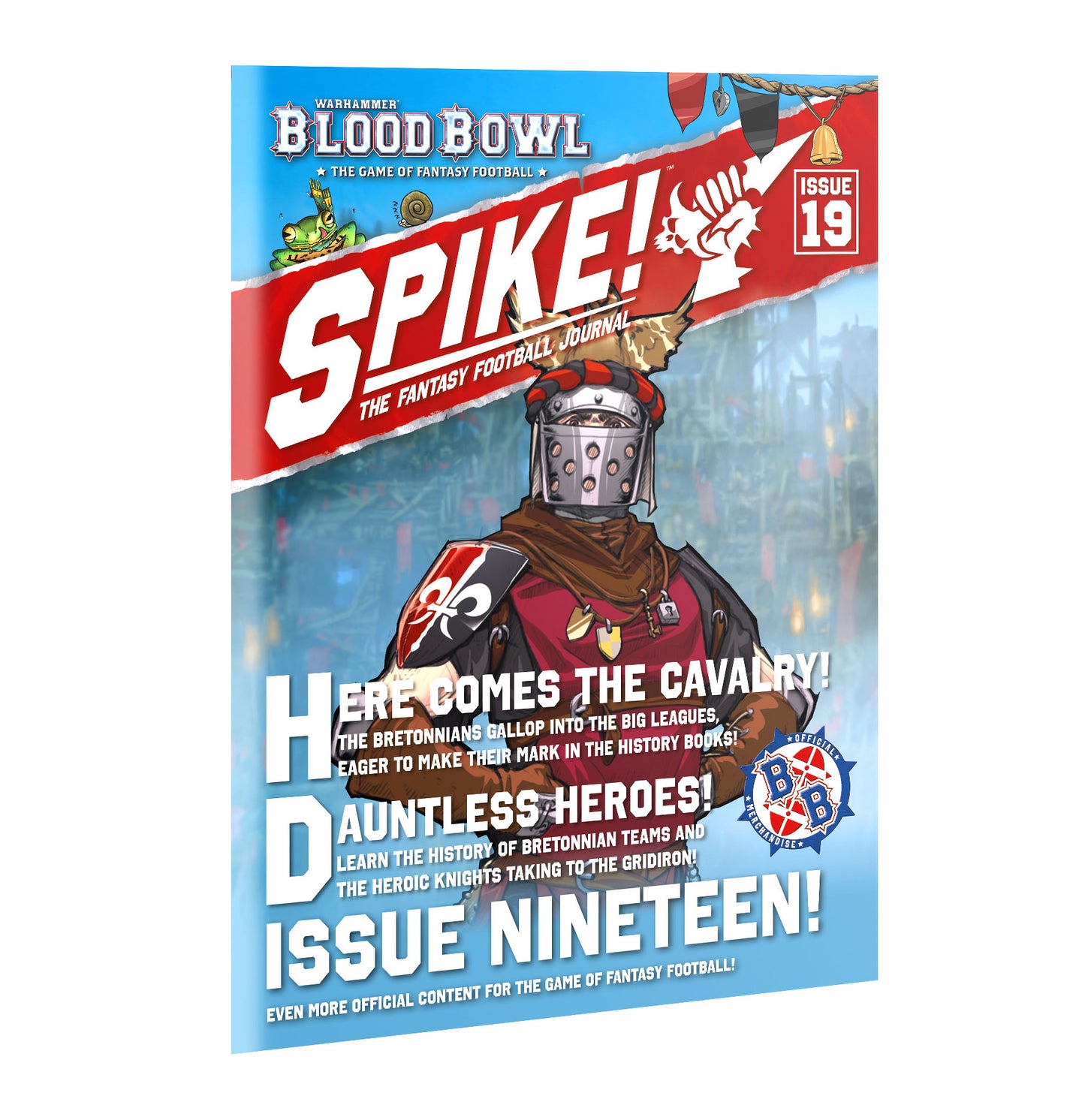 Blood Bowl: Spike Issue 19 Bretonnian Brionne Barons Edition