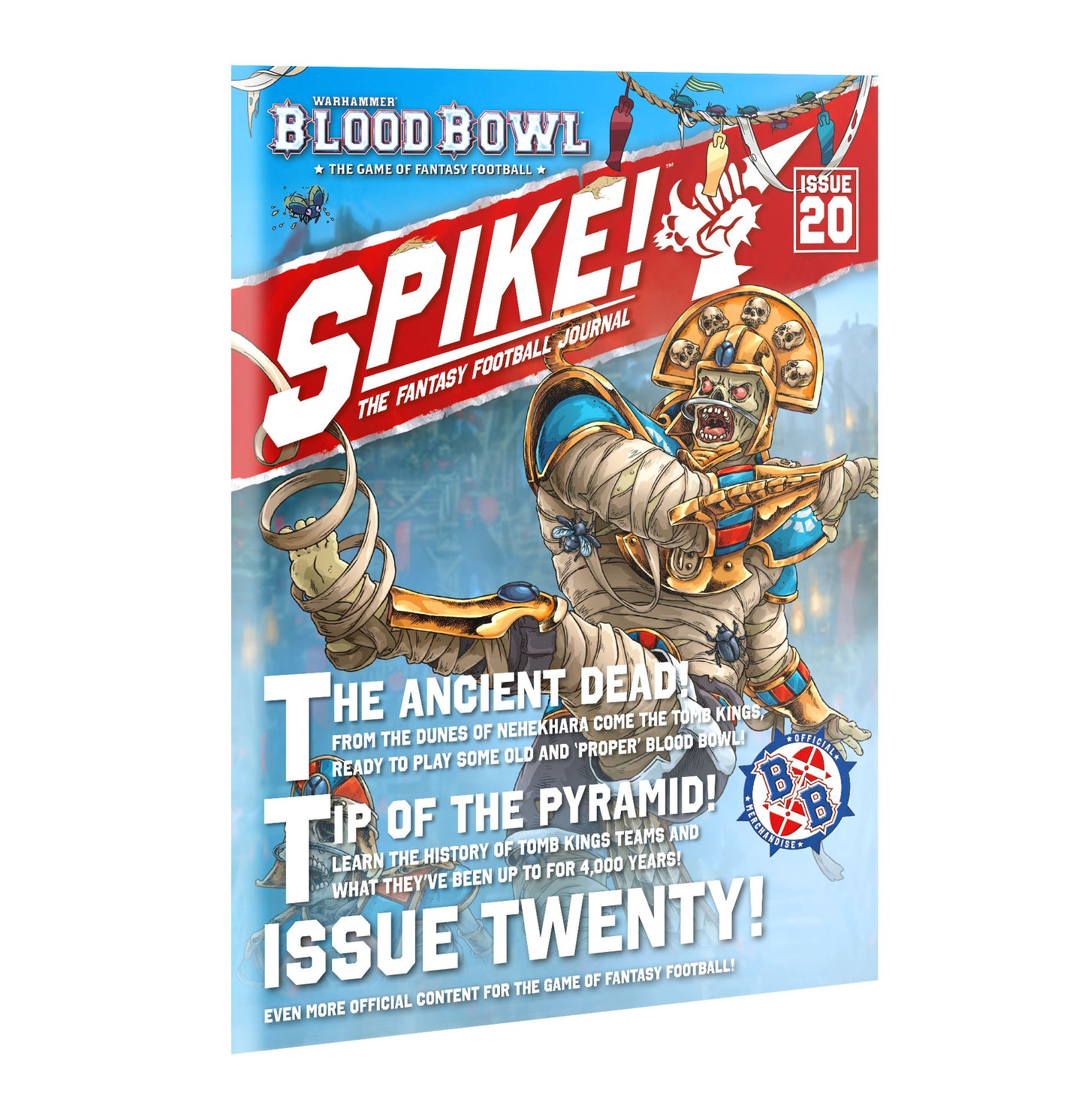 Blood Bowl: Spike Issue 20 Tomb Kings Nehekharan Nightmares Edition