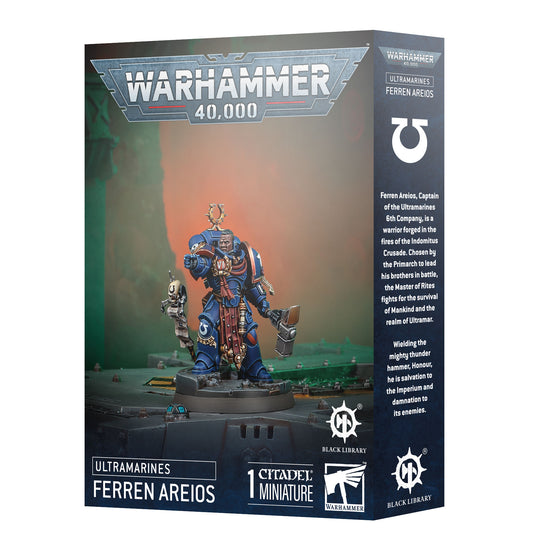 Black Library Ultramarine Captain Ferren Areios