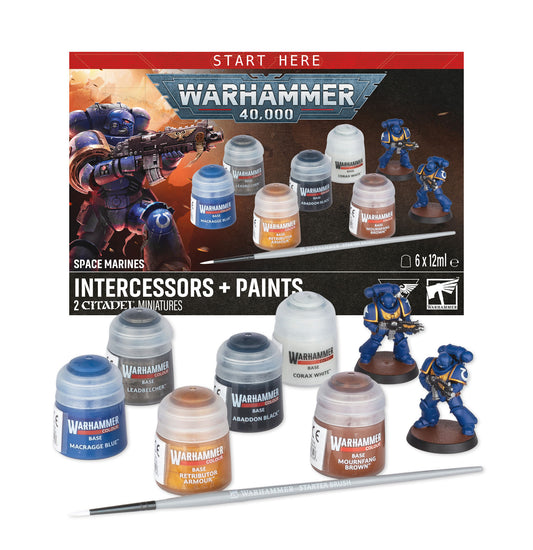 Space Marines: Intercessors Plus Paints