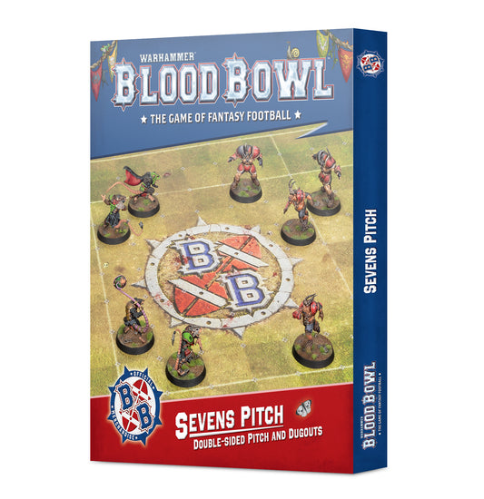 Blood Bowl: Sevens Double-Sided Pitch and Dugouts Set