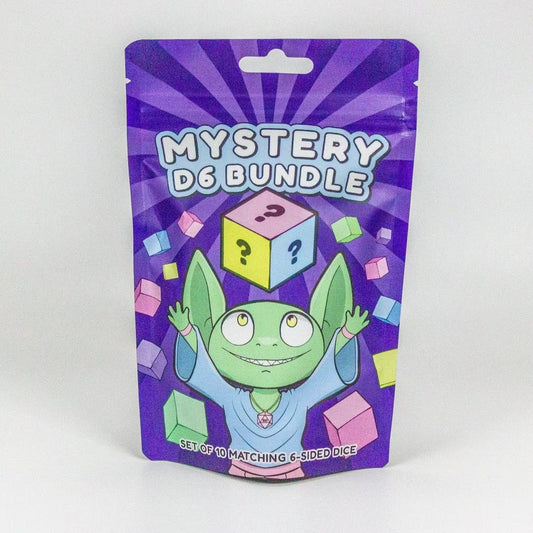 D6 (Numbered) Bundle Bag - Mystery Dice Goblin