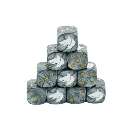 Astral Wolves 16mm Dice Set